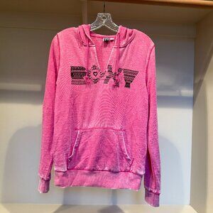 Roxy Hooded Pink Sweatshirt Size Medium NWT